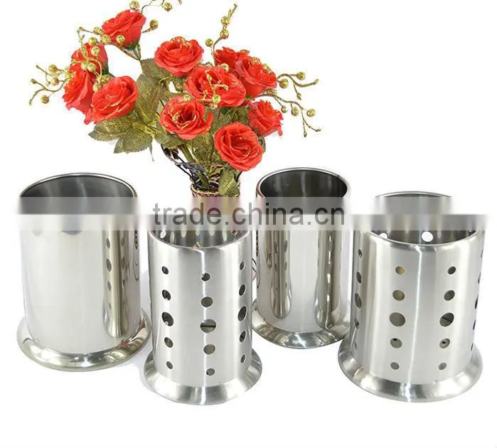 Stainless steel cutlery holder