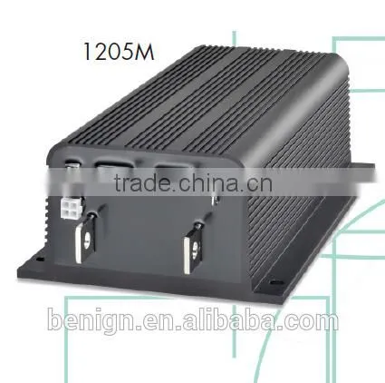 Industrial trucks, golf and utility vehicles with Curtis Model 1205M programmable series motor controllers