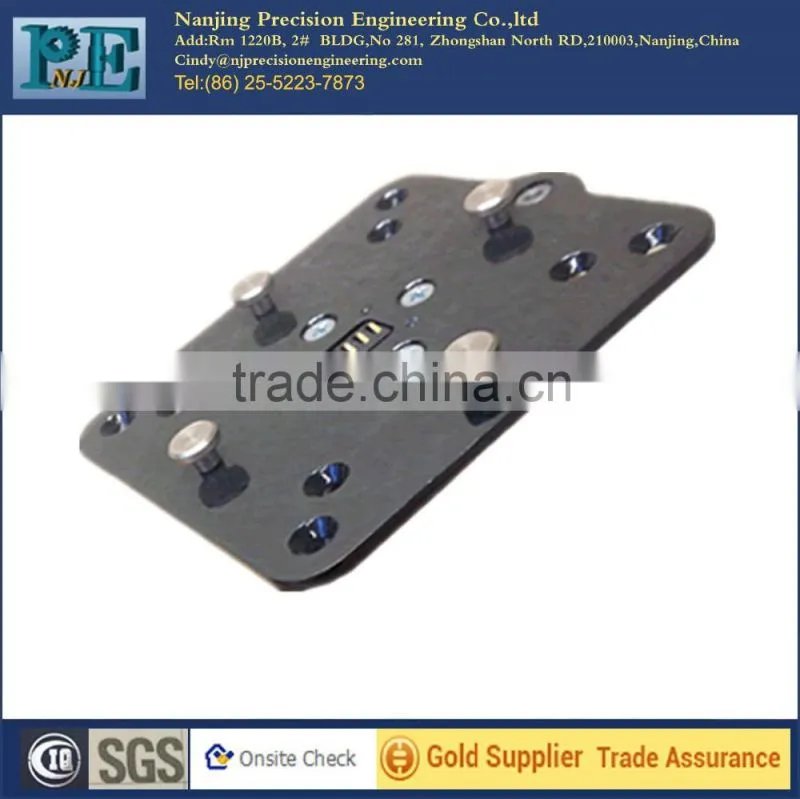 manufacturer supply high precision stamping aluminium metal mounting plate