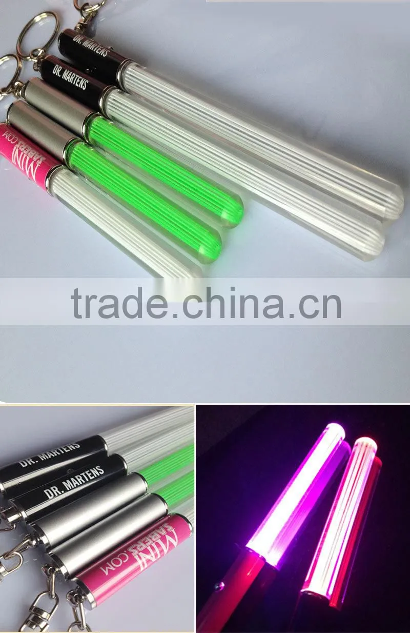 stick on led mini lights,wholesale light up led flashing foam stick,promotional gifts led flashlight stick with custom logo