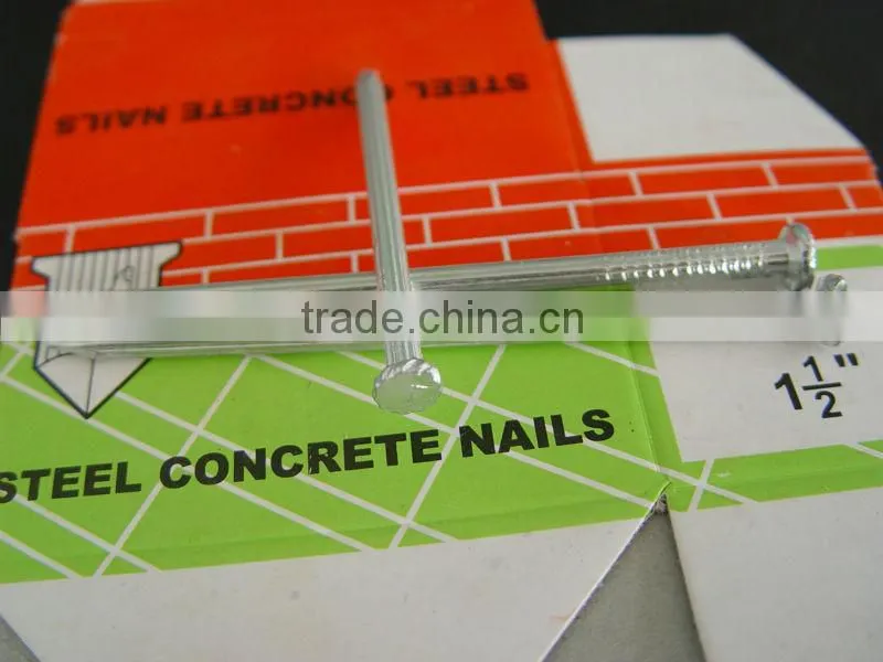 galvanized concrete nail