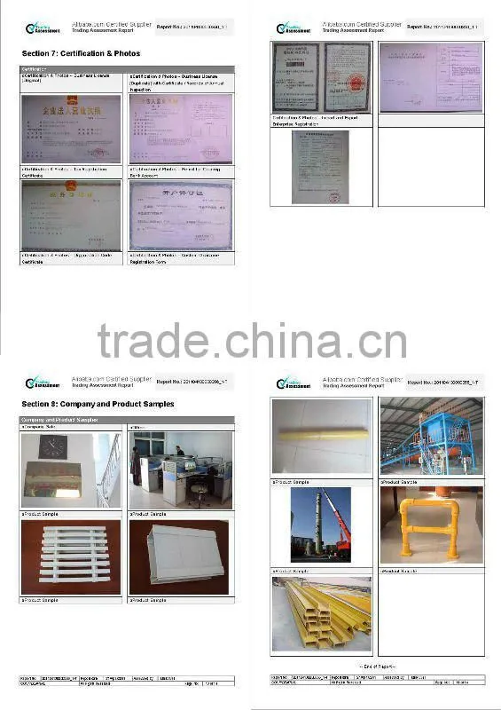 Manufacturer produced pultrusion profile low price