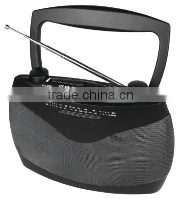 High Quality Cute Handbag Shape AM FM Analogue Portable Radio