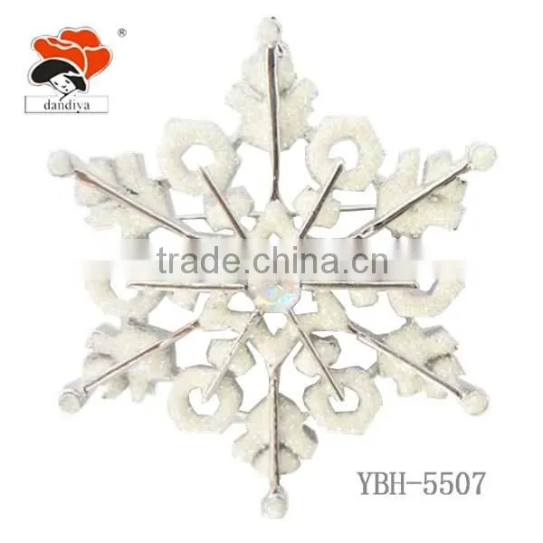 wholesale jewelry korean design brooch snowflake elegant factory jewelry