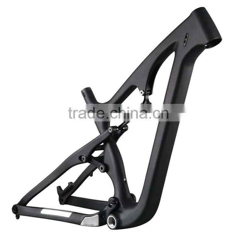 2016newest design fat suspension bike 26er mtb strong full dual suspension snow bike frame travel 120mm