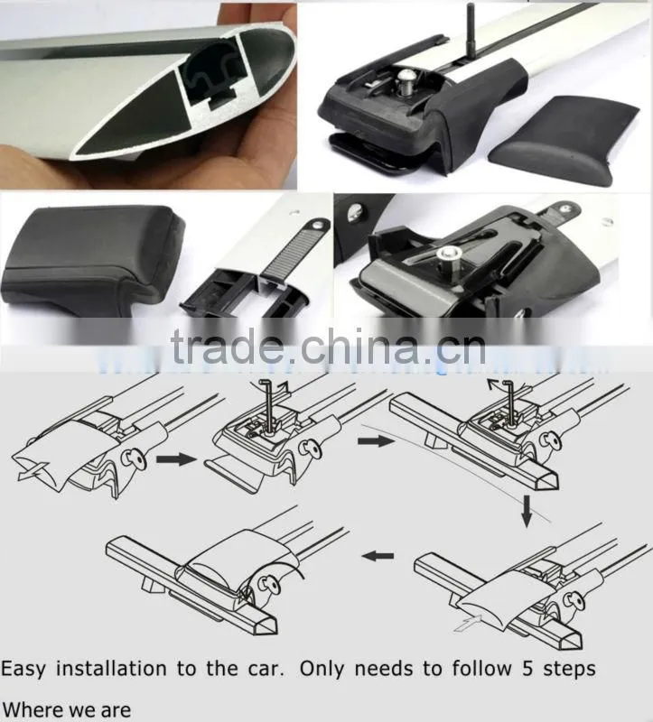 X5 Roof Luggage Rack Cross Bar Whispbar