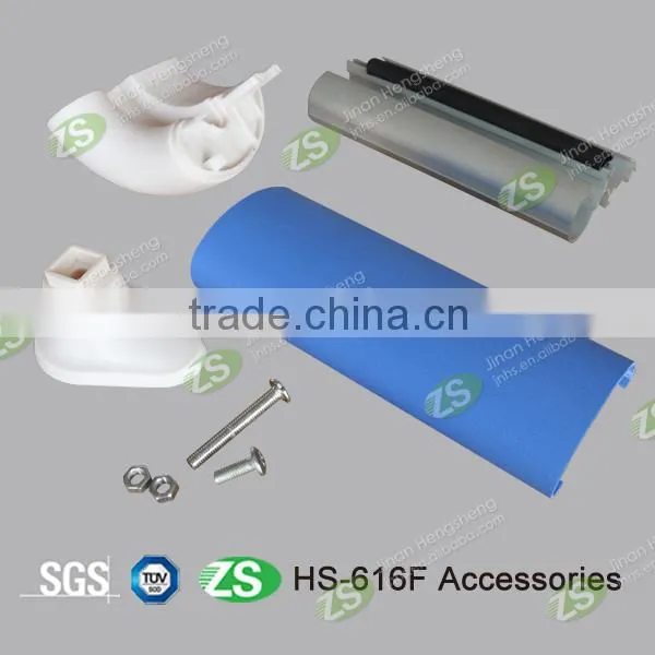 Plastic and Aluminum Handrails used for Hospital Corridor