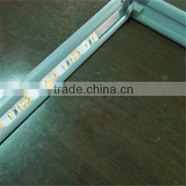 Square plastic frame for LED panel light