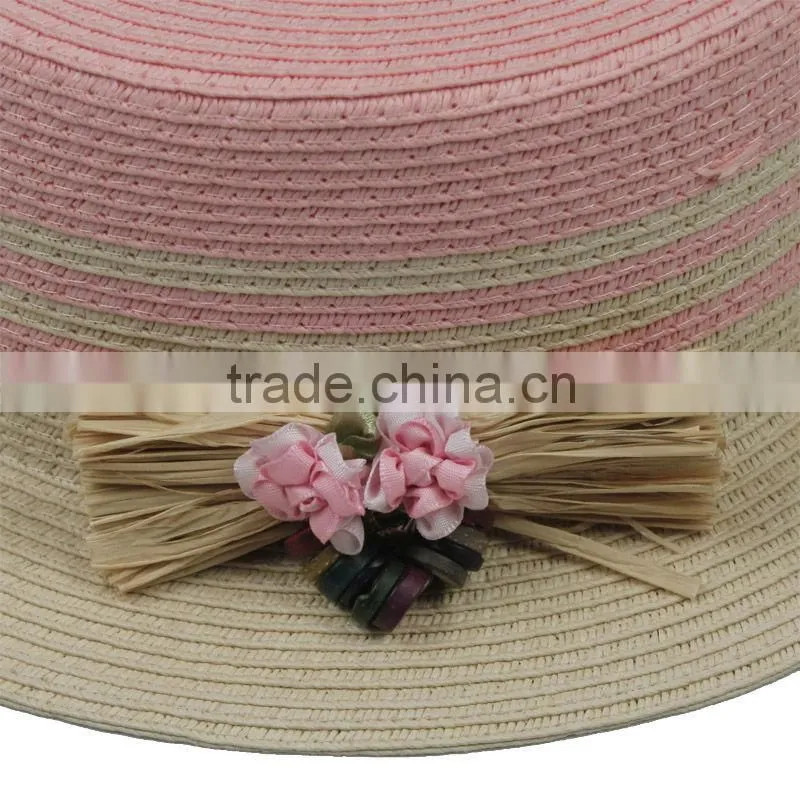 fashion twill bow knot elegantfashion twill bow knot elegant lady bucket hat and cap for spring and autumn