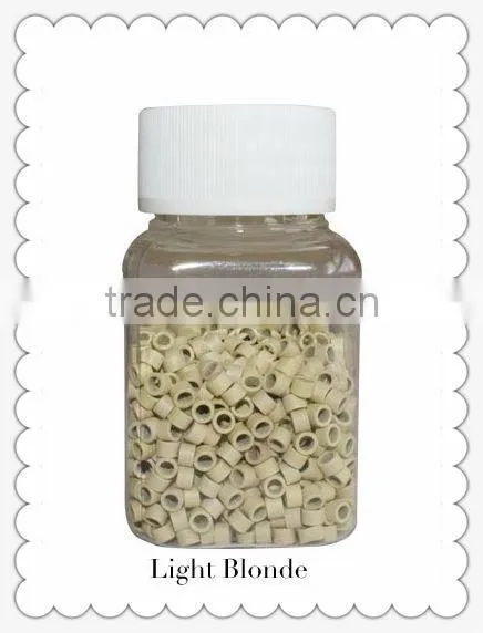 china hair products Hair extension apply micro rings,silicon micro ring,copper micro ring