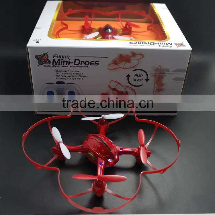 2.4G mildde size rc quadcopter intruder ufo rc toy quadcopter