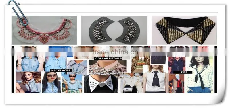 Fashion Handmade Beaded Collar for Ladies Sweater or Dress --- H1412057