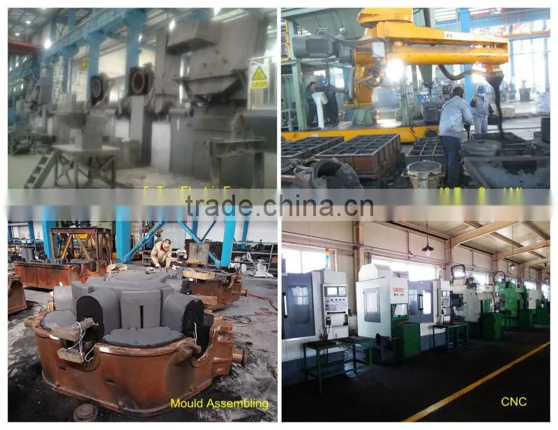 crawler pad link casting