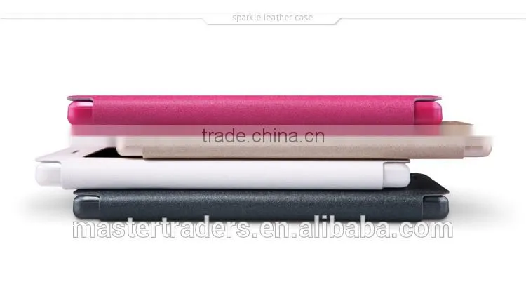 Original NILLKIN Sparkle Series Wallet Flip PU Leather Case With PC Back Cover For OPPO R1C For OPPO R1X MT-3356
