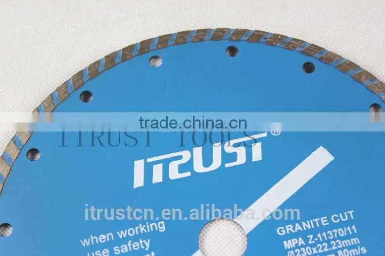 ITRUST good quality diamond hot press sintered saw blades CT0111
