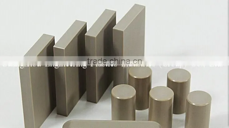 Engineering plastic products hard Ketron PEEK1000 board part nature peek plastic sheet