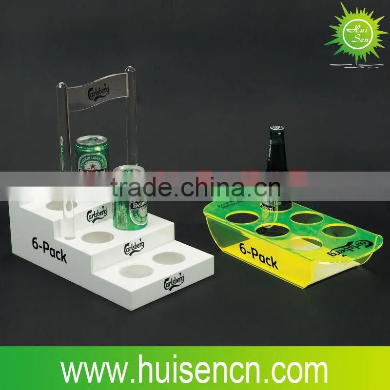 Fashion acrylic beer holder,Acrylic bear display