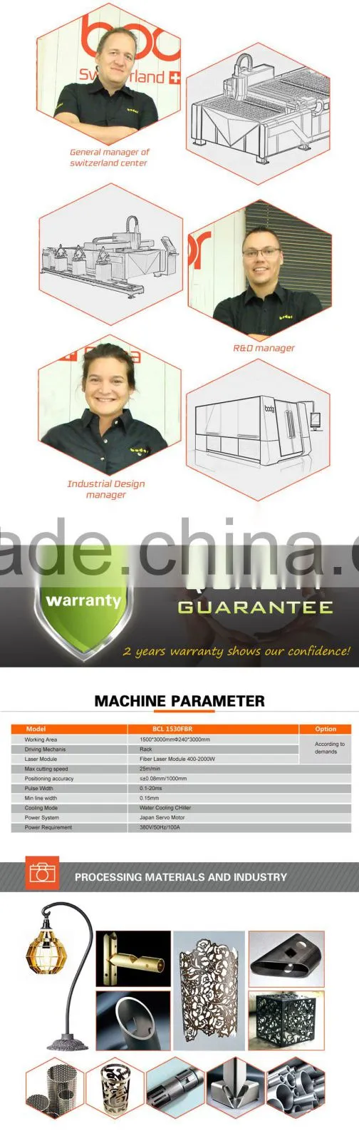 Dual-use Metal Sheet and Tube CNC Laser Cutting Machine