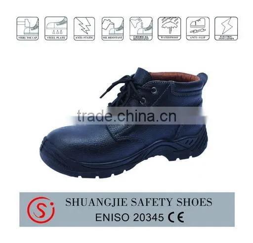 good quality steel toe safety shoes for foot protection model NO9713