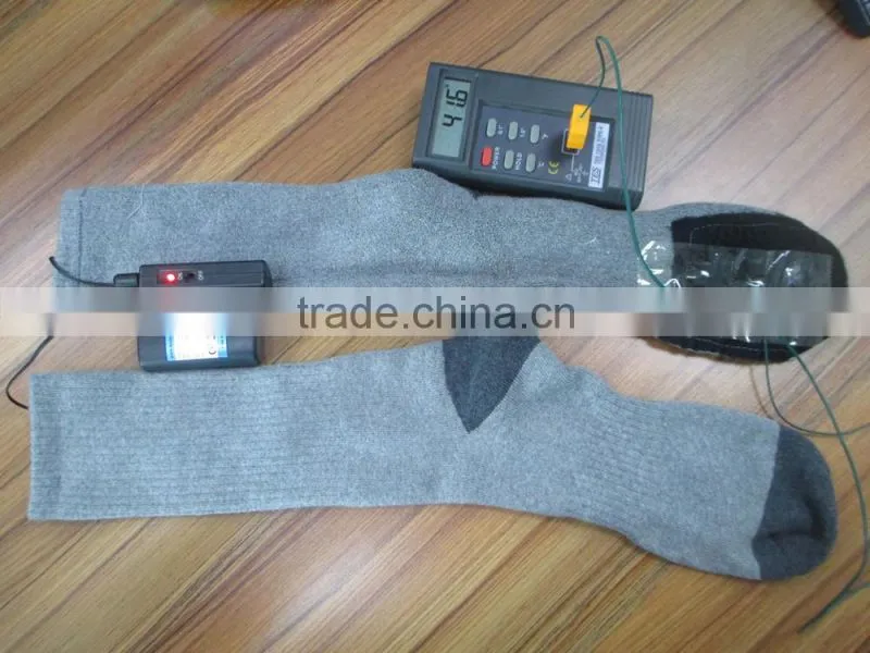 Promotional cheap adults' long wholesale heated socks