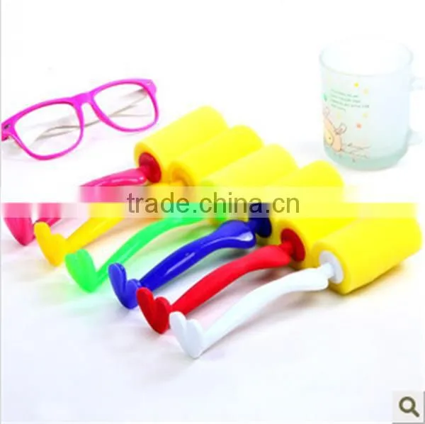 M059 Interesting cartoon washing brush sponge Clean cup brush glass brush
