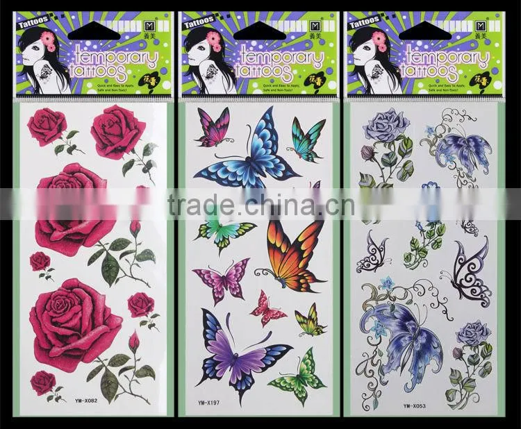 Super cool tattoo stickers waterproof tattoo stickers