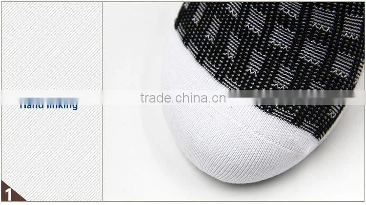 Custom acrylic thin pure man socks in 2014