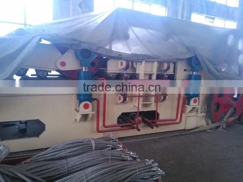 Continuous pre-press machine for woodworking/new continous pre-press machine