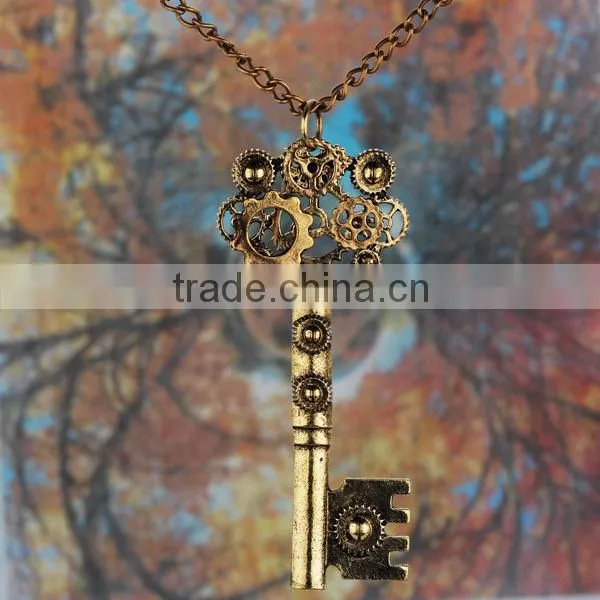 High Quality Alloy Pendant in Stock Steampunk Pendant Necklace Jewelry