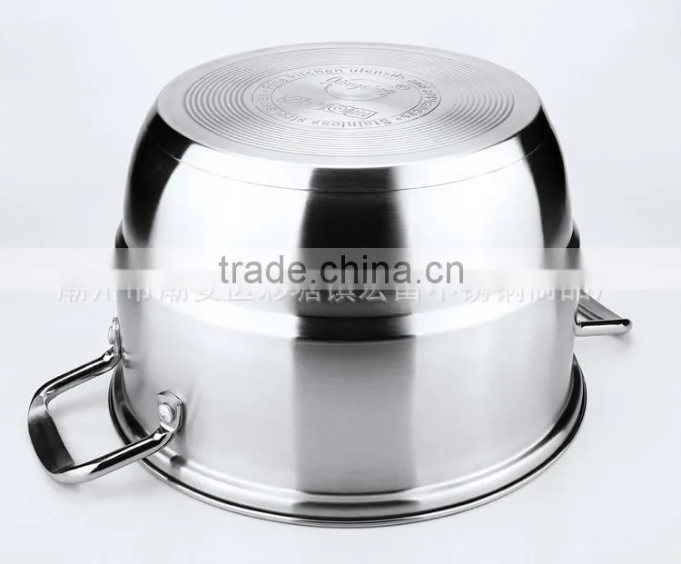 stainless steel kitchenware and cookware food display steamer utensil set