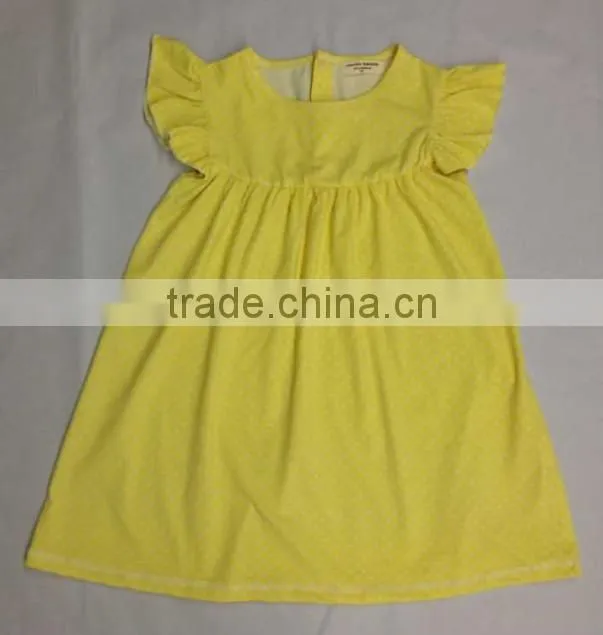 Persnickety baby girls 100% cotton ruffle tops with tank sleeves