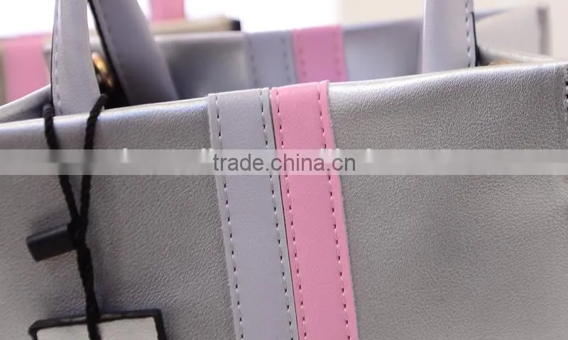 High quality pu customized mini chic tote fashion bags ladies bags