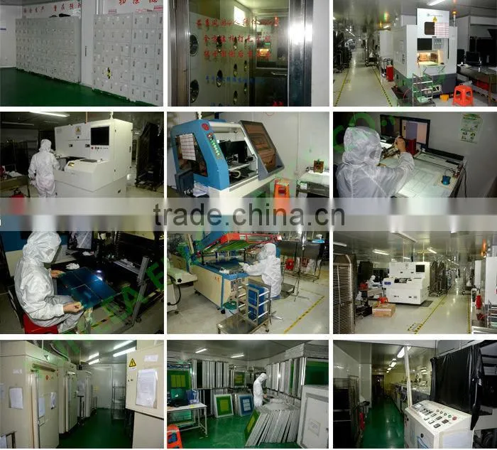 Touch screen protective film 10.1" projection film foil
