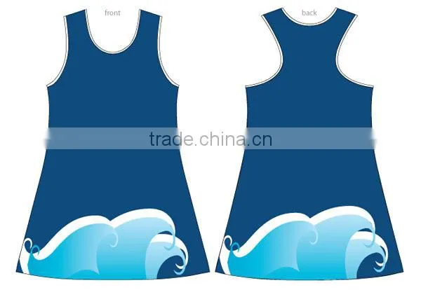 OEM free design netball dress Austalia netball dress designs wholesale