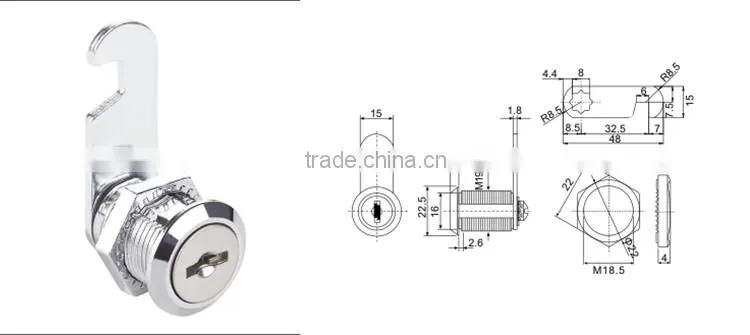 China Supplier Metal Material Mail Box Lock