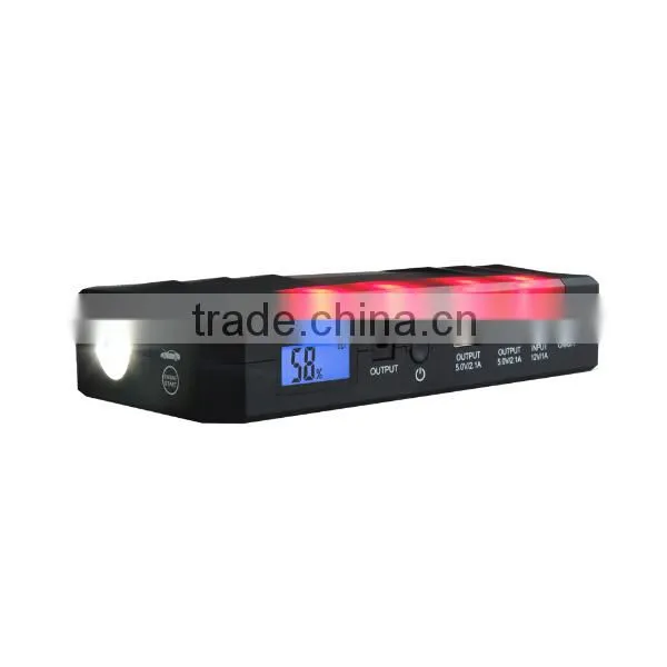 OEM battery ignition starter and auto jump starter with LED flash light Battery Charger