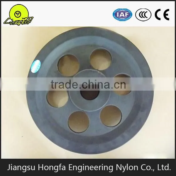 high quality nylon plastic rope pulley crane pulley wheel