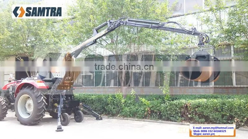 Tractor Crane, Farma Log Crane, Telescopic Crane