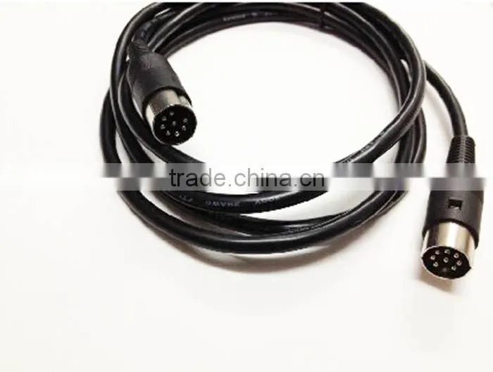 7pin 8 pin 9 pin mini din cable male to male