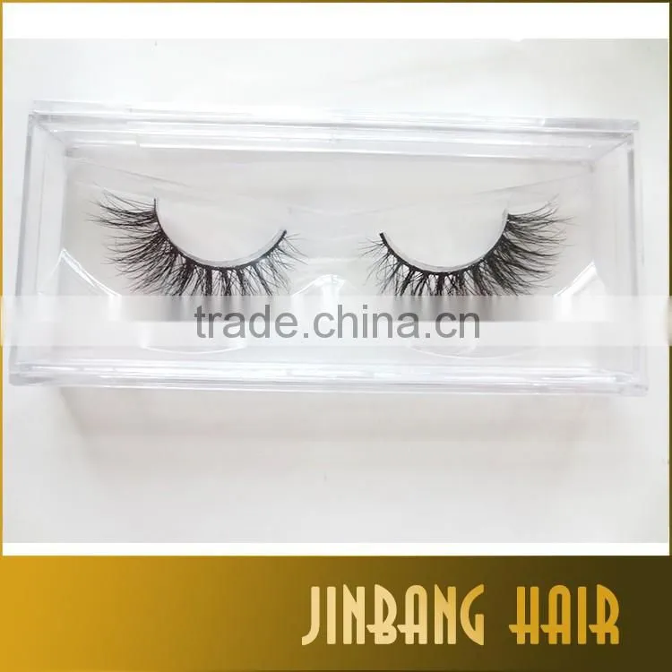 Handmade type and human hair material private label red cherry eyelashes wholesale