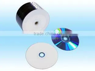 16X 4.7GB/120MIN White Printable DVDR 50pcs bulk Package