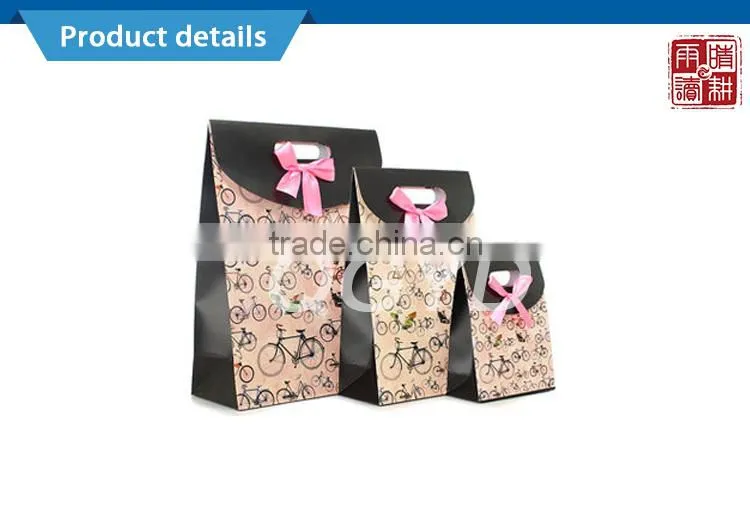 Alibaba custom packaging custom printed paper bags no minimum printed paper bag