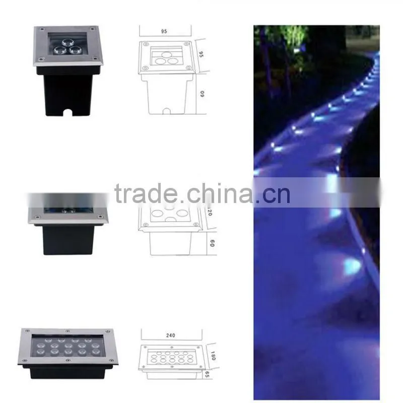 solar led underground ligh led underground light 3w