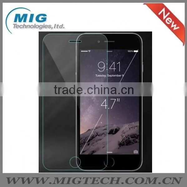 0.3mm Full Tempered Glass screen protector for iphone 6 or for iphone 6 plus , for iphone 6 plus glass screen protector