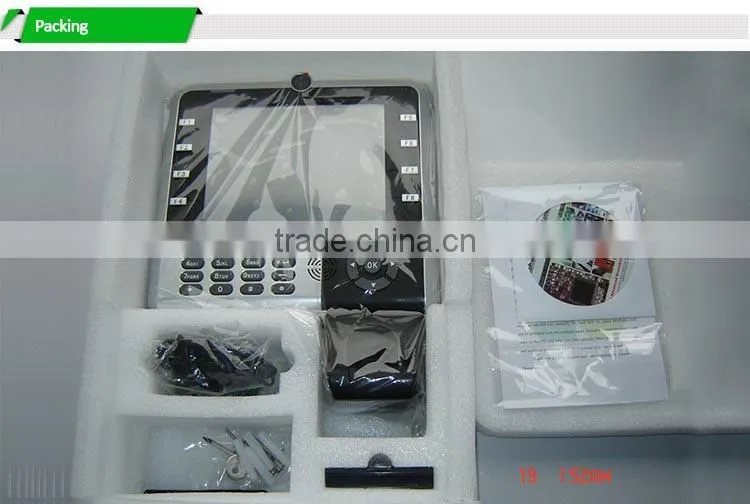 HF-iclock2500 Great Design Standard Id Card Biometric Fingerprint Attendance