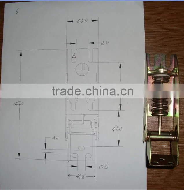 High quality chest freezer door spring hinge CKD freezer parts (freezer &refrigerator parts)