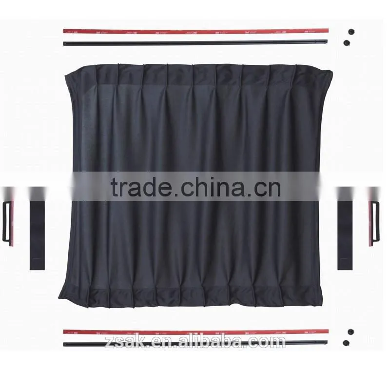 Universal 50/60/70cm cheap window sunshade rear window car curtains