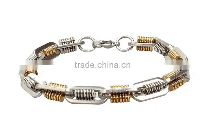 Kindy jewelry JCB0229 latest design fashion mens stainless steel bracelet
