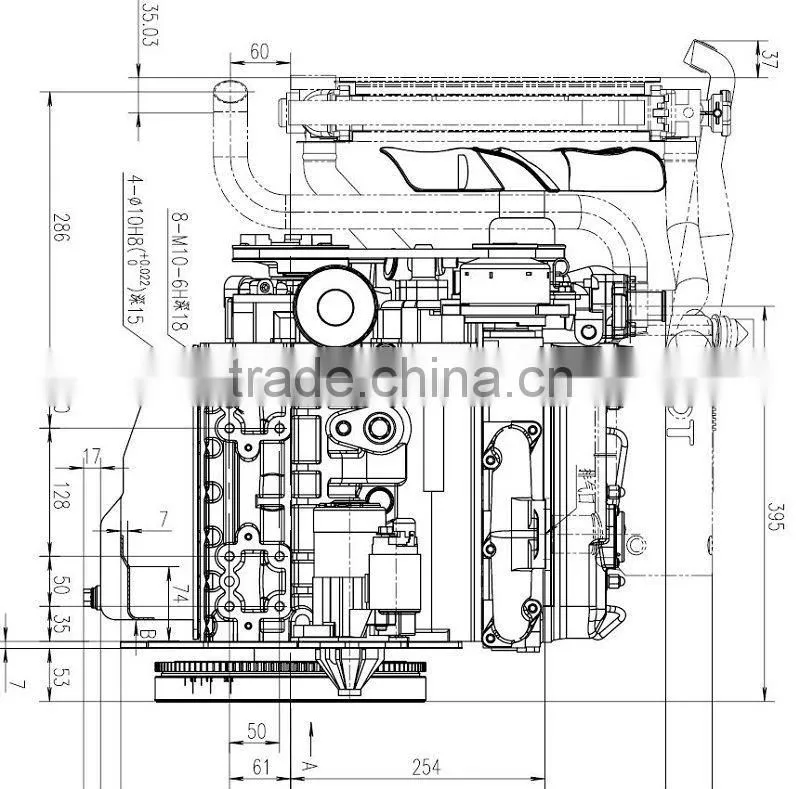 Small marine inboard diesel engines(3M78)