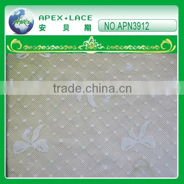 Special offer nylon poly spandex lace for wedding dress APN3912